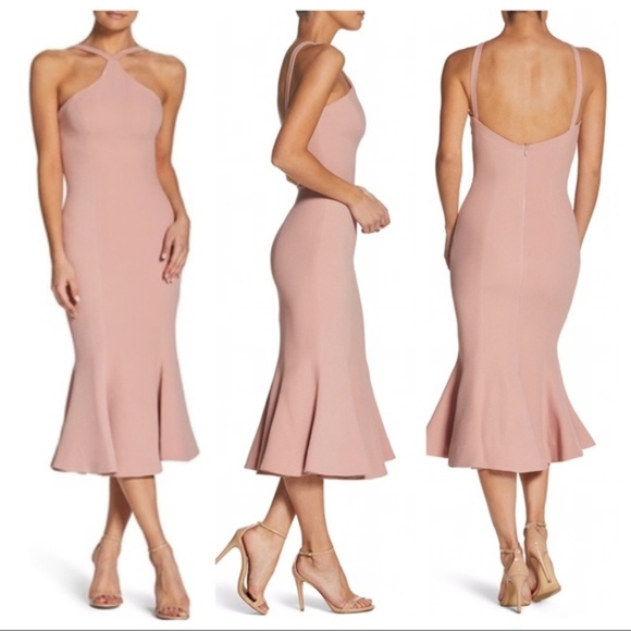 dress the population tessa crepe mermaid dress Dress the Population Tessa Crepe Mermaid Dress
